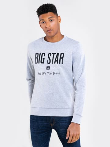 BIG STAR Bluza w kolorze jasnoszarym
