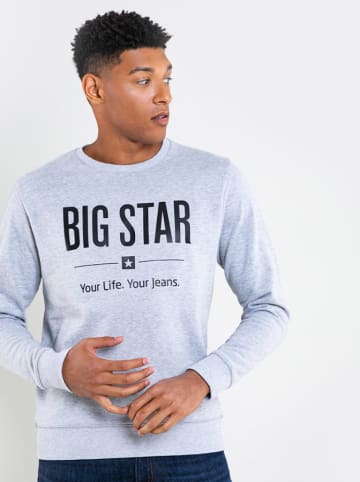 BIG STAR Bluza w kolorze jasnoszarym