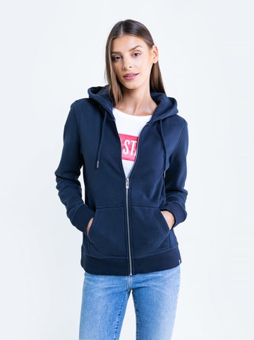 BIG STAR Sweatjacke in Dunkelblau