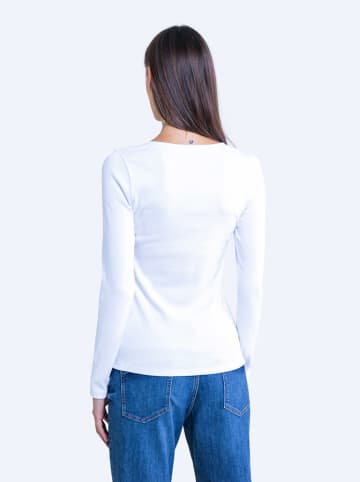 BIG STAR Longsleeve in Weiß