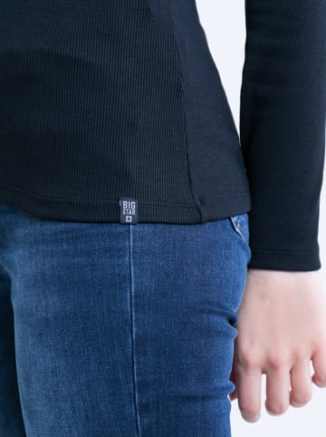BIG STAR Longsleeve in Schwarz