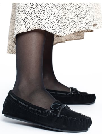 Gooce Leren mocassins "Cordova" zwart