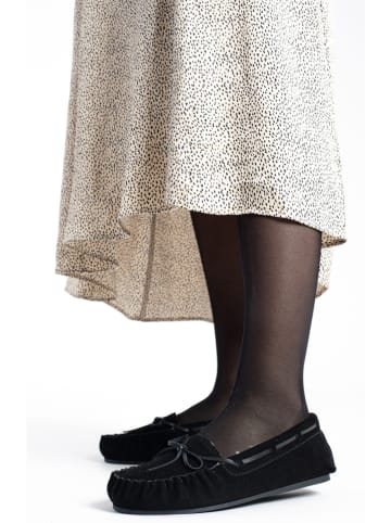 Gooce Leren mocassins "Cordova" zwart