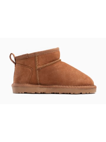 Gooce Leren winterboots "Mindiki" lichtbruin