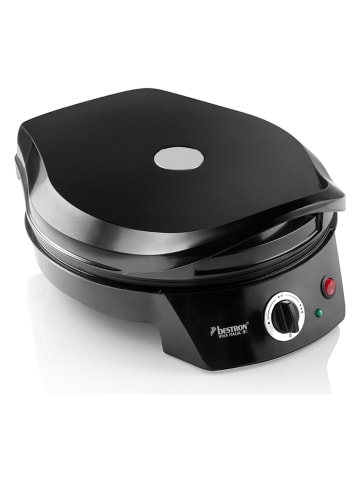 bESTRON Elektrischer Pizzaofen "Viva Italia" in Schwarz