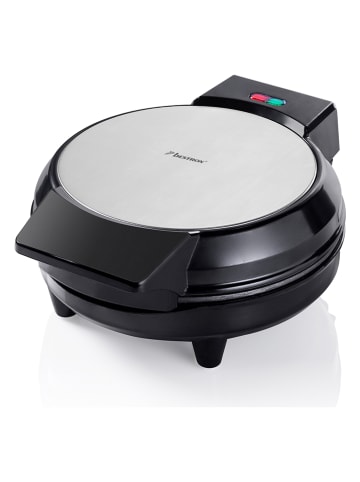 bESTRON Gofrownica "Funcooking" w kolorze srebrno-czarnym