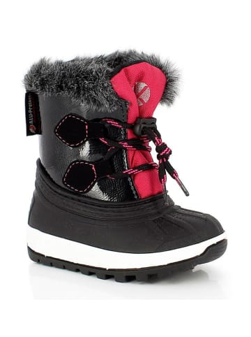 Kimberfeel Winterstiefel in Schwarz/ Rot