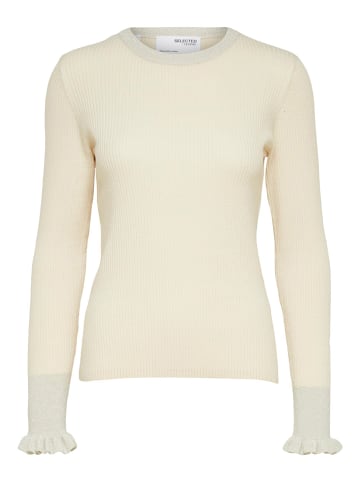 SELECTED FEMME Pullover "Aila" in Creme