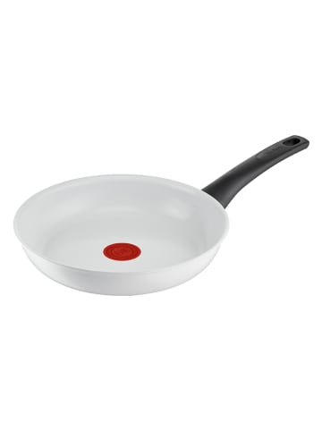 Tefal Patelnia "Ceramic Control G6" w kolorze białym - Ø 24 cm