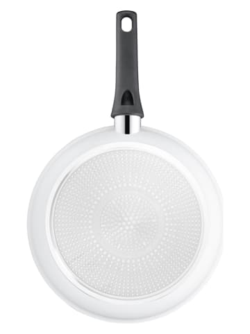 Tefal Patelnia "Ceramic Control G6" w kolorze białym - Ø 24 cm