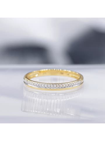 CARATELLI Złoty pierścionek "Suprême" z diamentami