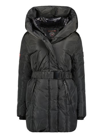 Canadian Peak Płaszcz zimowy "Ablackstone" w kolorze czarnym