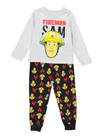 Feuerwehrmann Sam Pyjama "Fireman" grijs/zwart