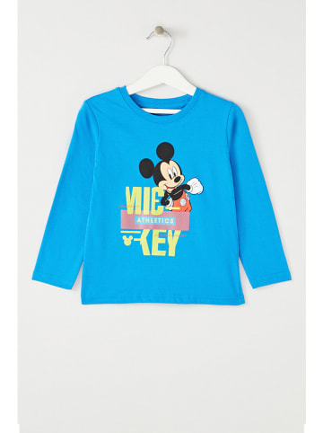 Disney Mickey Mouse Koszulka "Myszka Miki" w kolorze turkusowym