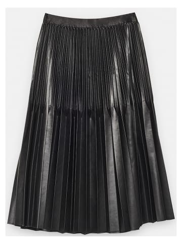 Someday Spódnica "Okili" w kolorze czarnym ze skóry syntetycznej