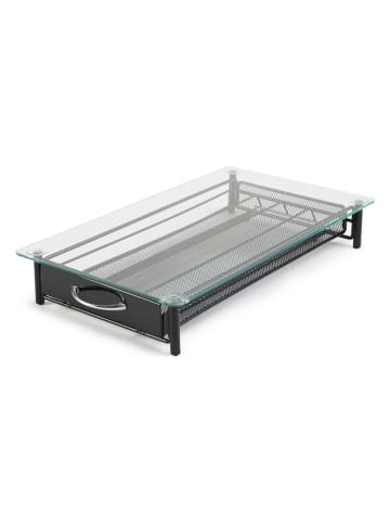 Lifa Living Kapselhalter in Schwarz - (B)40,5 x (H)7 x (T)23,5 cm