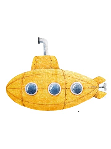 The Wild Hug Dywanik łazienkowy "Submarine" w kolorze żółtym - 70 x 50 cm