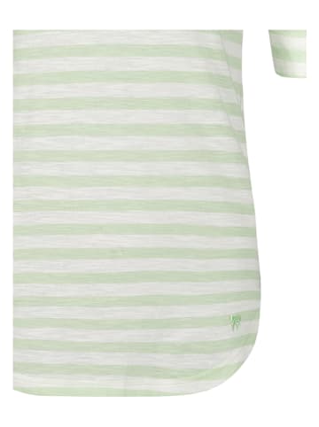 SHORT STORIES Koszulka piżamowa w kolorze zielono-białym
