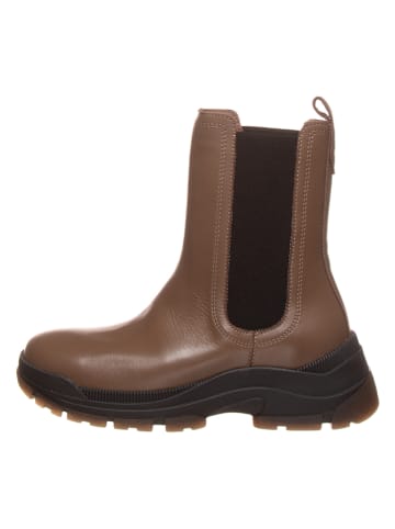 Marc O'Polo Shoes Leder-Chelsea-Boots "Maia 12A" in Hellbraun