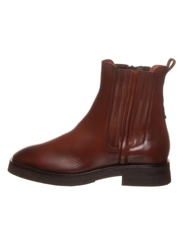 Marc O'Polo Shoes Leder-Chelsea-Boots "Mela 3A" in Braun