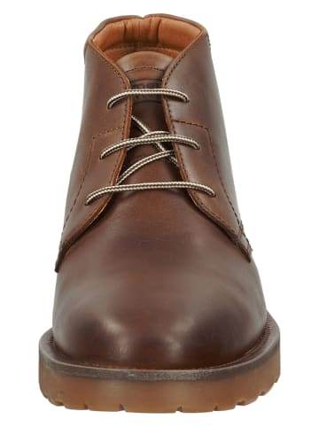 Camel Active Leren veterschoenen "Blaze" cognackleurig