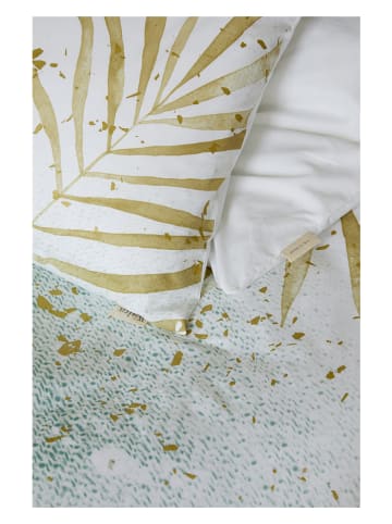 Walra Renforcé beddengoedset "Painted Nature" groen/goudkleurig