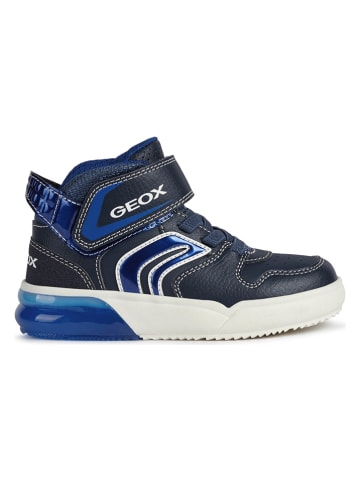 Geox Sneakersy "Grayjay" w kolorze granatowym