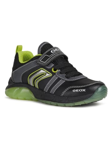 Geox Sneakers "Spaziale" in Schwarz/ Grün