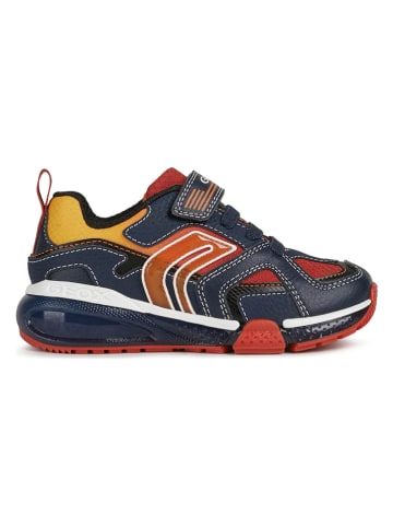 Geox Sneakers "Bayonyc" donkerblauw/oranje