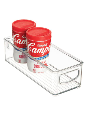 Idesign Aufbewahrungsbox "Kitchen Binz" in Transparent - (B)25,4 x (H)7,6 x (T)10,2 cm