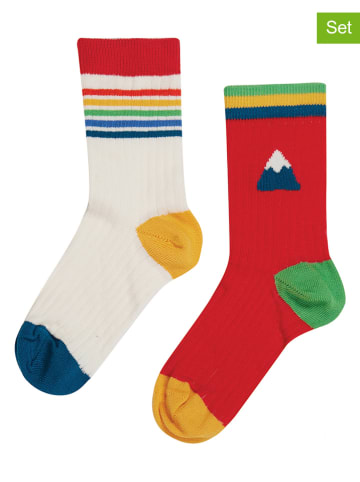 Frugi 2-delige set: sokken "Raleigh" meerkleurig