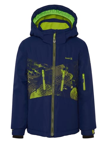 Kamik Ski-/snowboardjas "Jared" donkerblauw/groen