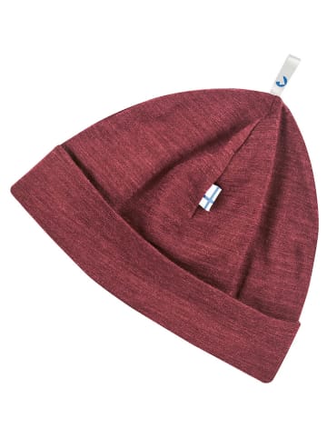 finkid Czapka "HITTI WOOL" w kolorze czerwonym