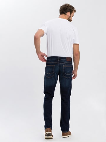 Cross Jeans Spijkerbroek "Dylan" - regular fit - donkerblauw