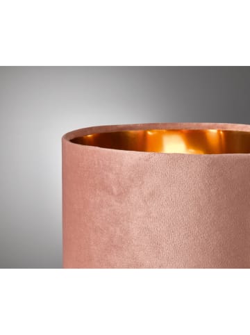 FISCHER & HONSEL Tafellamp "Aura" roségoudkleurig - (H)32 x Ø 24 cm