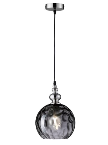 FISCHER & HONSEL Lampa wisząca "Uller" w kolorze szarym - Ø 20 cm