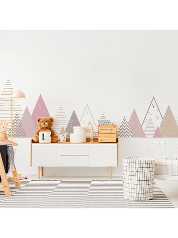Ambiance Wandtattoo "Scandinavian Giant Mountains"