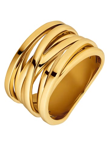 Steel_Art Vergulde ring