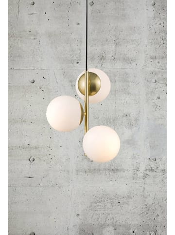 Nordlux Hanglamp goudkleurig/wit - (B)32 x (D)15 cm