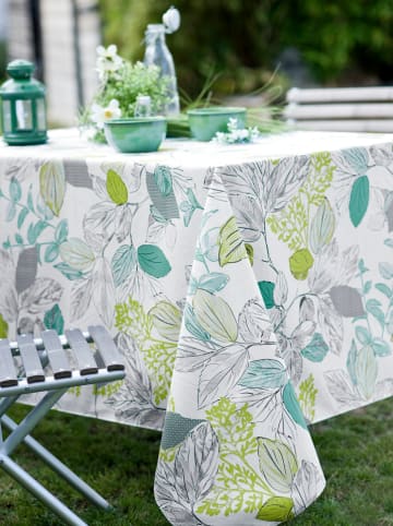 Calitex Tafellaken groen/grijs