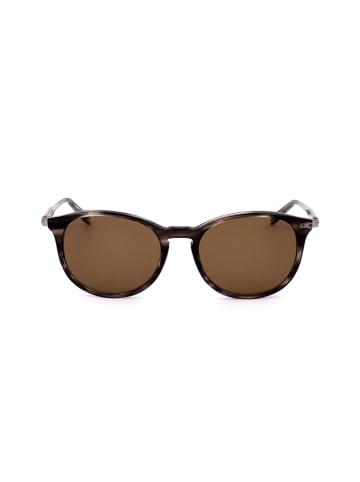 Salvatore Ferragamo Damskie okulary przeciwsłoneczne w kolorze szaro-brązowym