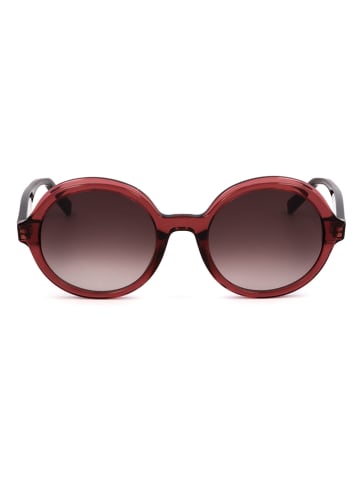 Salvatore Ferragamo Damskie okulary przeciwsłoneczne w kolorze bordowo-brązowym