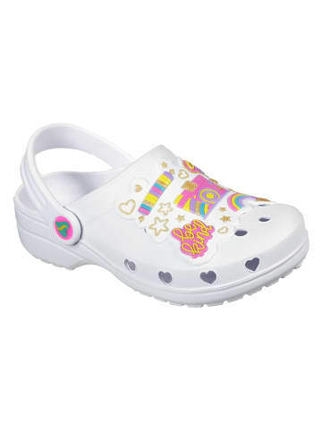 Skechers Chodaki "Heart" w kolorze białym