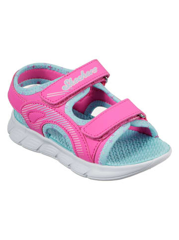 Skechers Sandały "C-Flex" w kolorze różowym