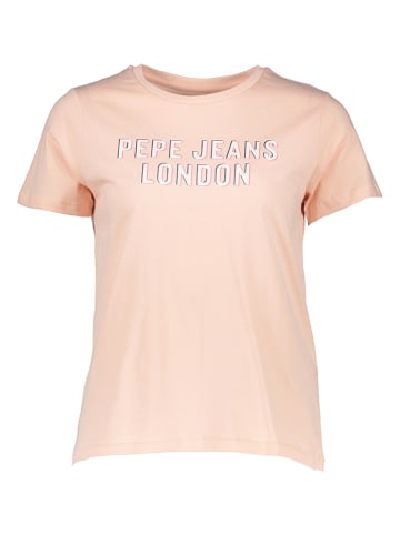 Pepe Jeans Shirt "Ana" abrikooskleurig