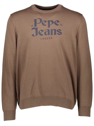 Pepe Jeans Pullover "Dylan" in Hellbraun