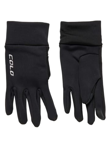 COLD Rękawiczki softshellowe "I-Touch" w kolorze czarnym