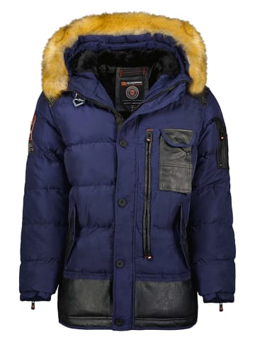 Geographical Norway Parka "Busseldorf" donkerblauw