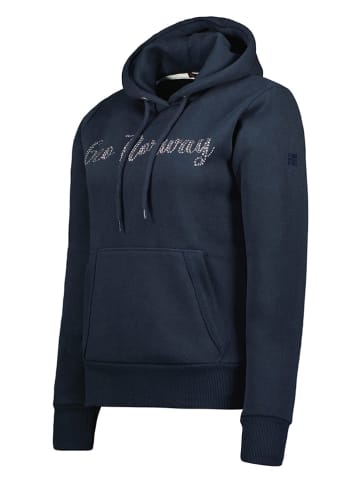 Geographical Norway Hoodie "Gadislava" donkerblauw