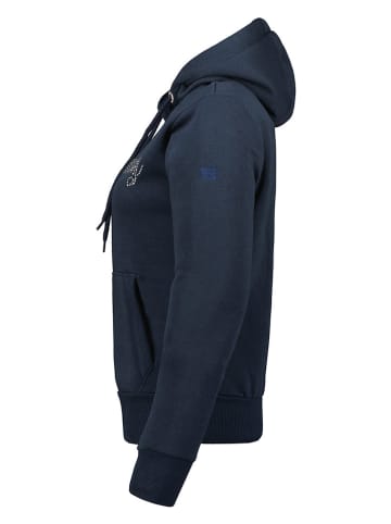 Geographical Norway Hoodie "Gadislava" donkerblauw